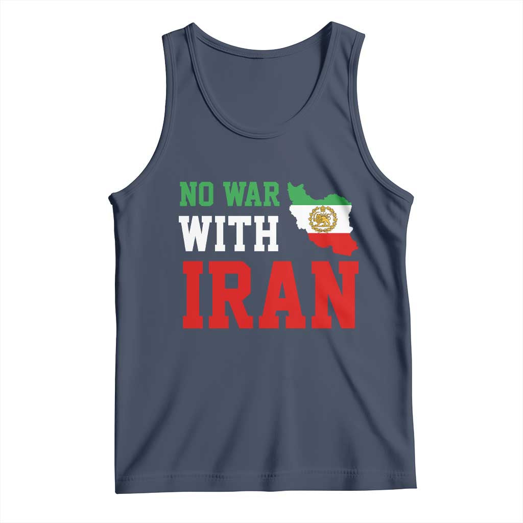 No War With Iran Tank Top Iran Freedom Protest