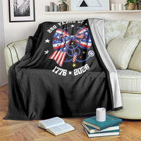 Nurse 250 Years Of Care Throw Blanket Patriotic American Nurse Gift