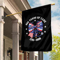 Nurse 250 Years Of Care Garden Flag Patriotic American Nurse Gift
