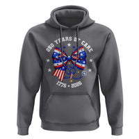 Nurse 250 Years Of Care Hoodie Patriotic American Nurse Gift