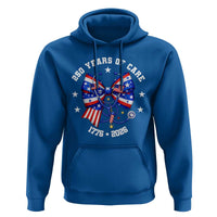 Nurse 250 Years Of Care Hoodie Patriotic American Nurse Gift
