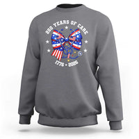 Nurse 250 Years Of Care Sweatshirt Patriotic American Nurse Gift