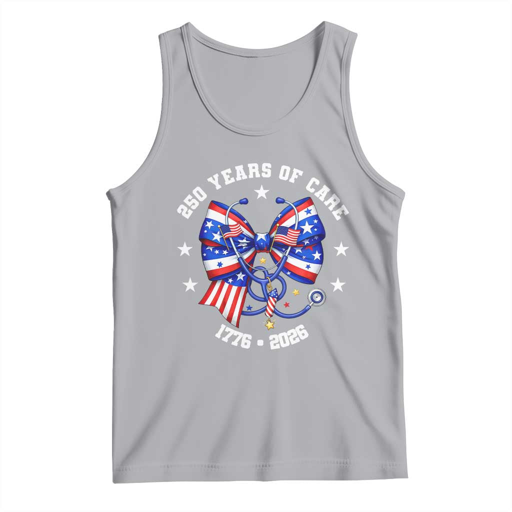 Nurse 250 Years Of Care Tank Top Patriotic American Nurse Gift