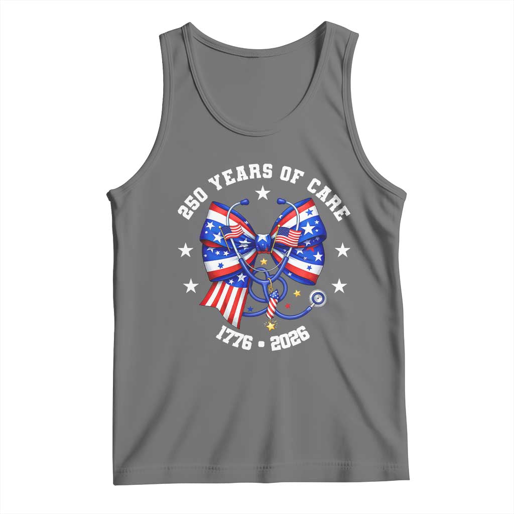 Nurse 250 Years Of Care Tank Top Patriotic American Nurse Gift