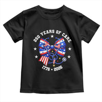 Nurse 250 Years Of Care Toddler T Shirt Patriotic American Nurse Gift