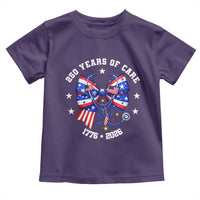 Nurse 250 Years Of Care Toddler T Shirt Patriotic American Nurse Gift