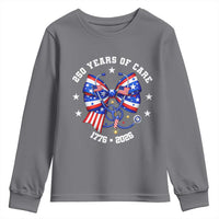 Nurse 250 Years Of Care Youth Sweatshirt Patriotic American Nurse Gift
