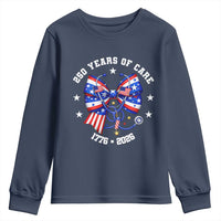 Nurse 250 Years Of Care Youth Sweatshirt Patriotic American Nurse Gift