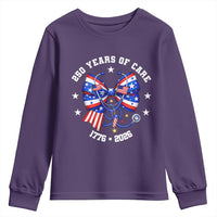 Nurse 250 Years Of Care Youth Sweatshirt Patriotic American Nurse Gift