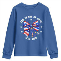 Nurse 250 Years Of Care Youth Sweatshirt Patriotic American Nurse Gift