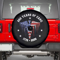 Patriotic Nurse 250 Years Of Care Spare Tire Cover Healthcare Worker Gift