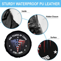 Patriotic Nurse 250 Years Of Care Spare Tire Cover Healthcare Worker Gift