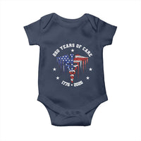 Patriotic Nurse 250 Years Of Care Baby Onesie Healthcare Worker Gift