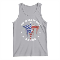 Patriotic Nurse 250 Years Of Care Tank Top Healthcare Worker Gift