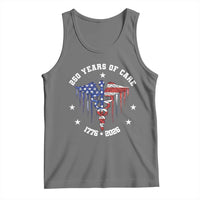 Patriotic Nurse 250 Years Of Care Tank Top Healthcare Worker Gift