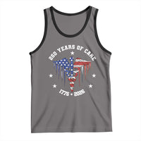 Patriotic Nurse 250 Years Of Care Tank Top Healthcare Worker Gift