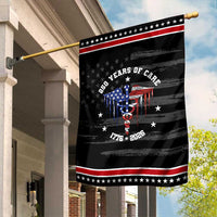 Patriotic Nurse 250 Years Of Care Garden Flag Healthcare Worker Gift