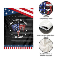 Patriotic Nurse 250 Years Of Care Garden Flag Healthcare Worker Gift