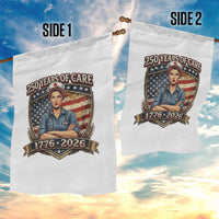 Patriotic Nurse Celebrating 250 Years Of Care Gift Garden Flag