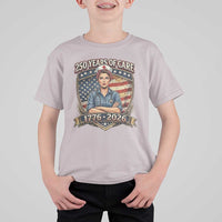 Patriotic Nurse Celebrating 250 Years Of Care Gift T Shirt For Kid