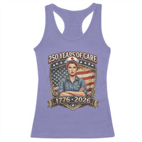 Patriotic Nurse Celebrating 250 Years Of Care Gift Racerback Tank Top