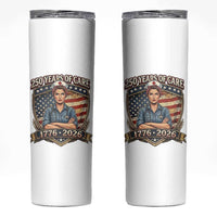 Patriotic Nurse Celebrating 250 Years Of Care Gift Skinny Tumbler