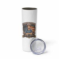 Patriotic Nurse Celebrating 250 Years Of Care Gift Skinny Tumbler