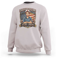 Patriotic Nurse Celebrating 250 Years Of Care Gift Sweatshirt