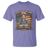Patriotic Nurse Celebrating 250 Years Of Care Gift T Shirt
