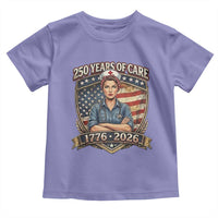 Patriotic Nurse Celebrating 250 Years Of Care Gift Toddler T Shirt