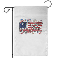 USA 250 Proud American Nurse Garden Flag Patriotic Healthcare Hero