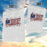 USA 250 Proud American Nurse Garden Flag Patriotic Healthcare Hero