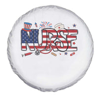 USA 250 Proud American Nurse Spare Tire Cover Patriotic Healthcare Hero