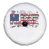 USA 250 Proud American Nurse Spare Tire Cover Patriotic Healthcare Hero