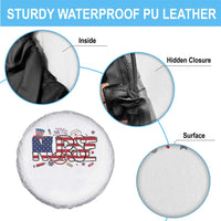 USA 250 Proud American Nurse Spare Tire Cover Patriotic Healthcare Hero