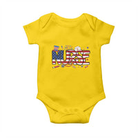 USA 250 Proud American Nurse Baby Onesie Patriotic Healthcare Hero