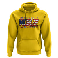 USA 250 Proud American Nurse Hoodie Patriotic Healthcare Hero