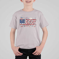 USA 250 Proud American Nurse T Shirt For Kid Patriotic Healthcare Hero