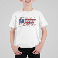USA 250 Proud American Nurse T Shirt For Kid Patriotic Healthcare Hero