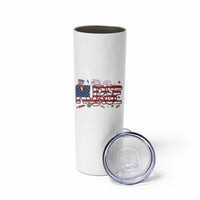 USA 250 Proud American Nurse Skinny Tumbler Patriotic Healthcare Hero