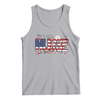 USA 250 Proud American Nurse Tank Top Patriotic Healthcare Hero
