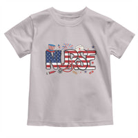 USA 250 Proud American Nurse Toddler T Shirt Patriotic Healthcare Hero