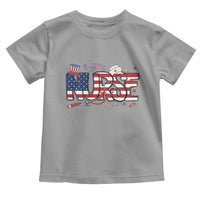 USA 250 Proud American Nurse Toddler T Shirt Patriotic Healthcare Hero