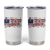 USA 250 Proud American Nurse Tumbler Cup Patriotic Healthcare Hero