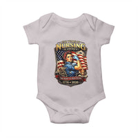 Patriotic Rosie Nurse Feminist Pride Baby Onesie 250 Years Of Nursing