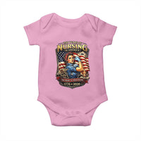 Patriotic Rosie Nurse Feminist Pride Baby Onesie 250 Years Of Nursing