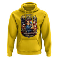 Patriotic Rosie Nurse Feminist Pride Hoodie 250 Years Of Nursing
