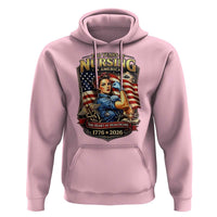 Patriotic Rosie Nurse Feminist Pride Hoodie 250 Years Of Nursing
