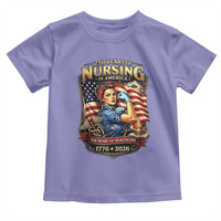Patriotic Rosie Nurse Feminist Pride Toddler T Shirt 250 Years Of Nursing