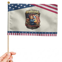 Patriotic Rosie Nurse Feminist Pride Patriotic Handheld Flag 250 Years Of Nursing